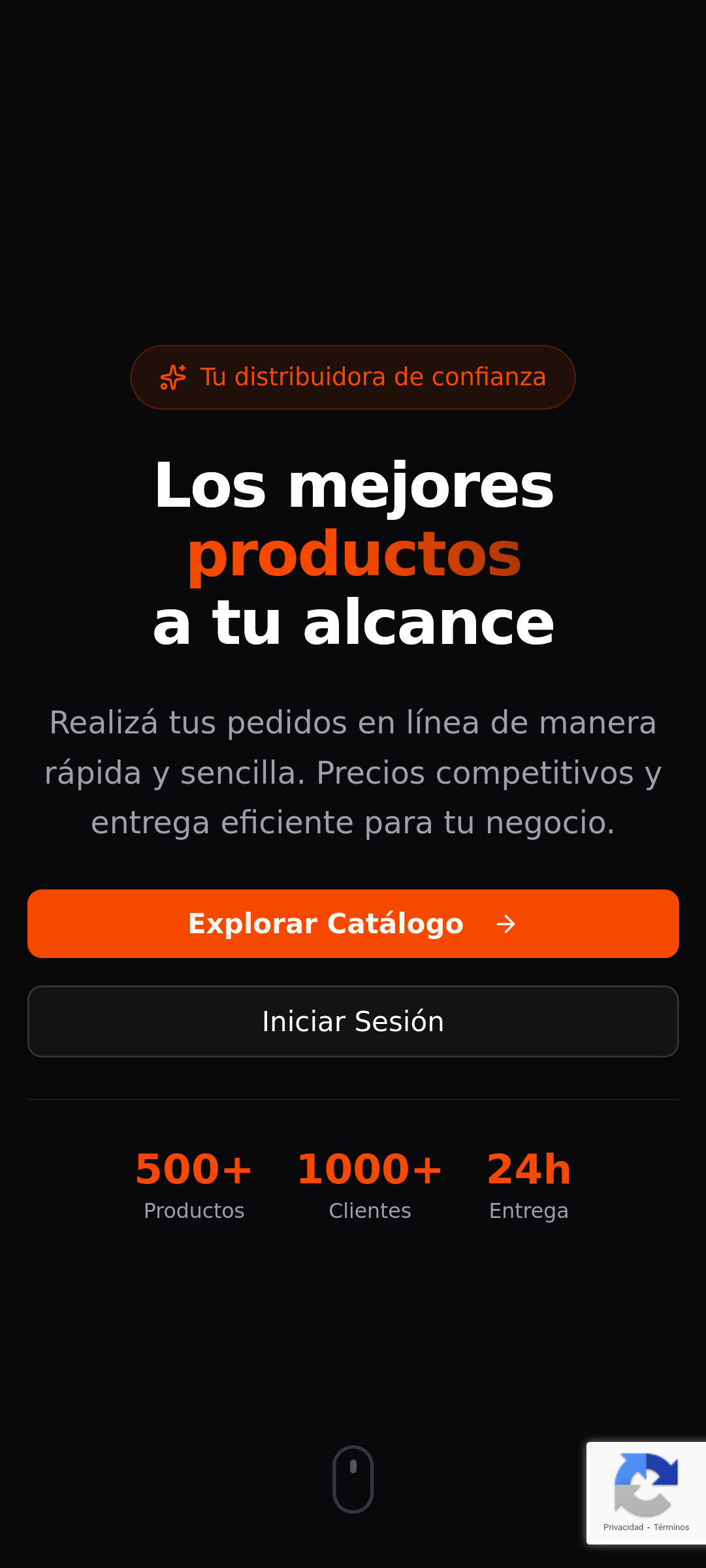 Distribuidora & Logística Mobile