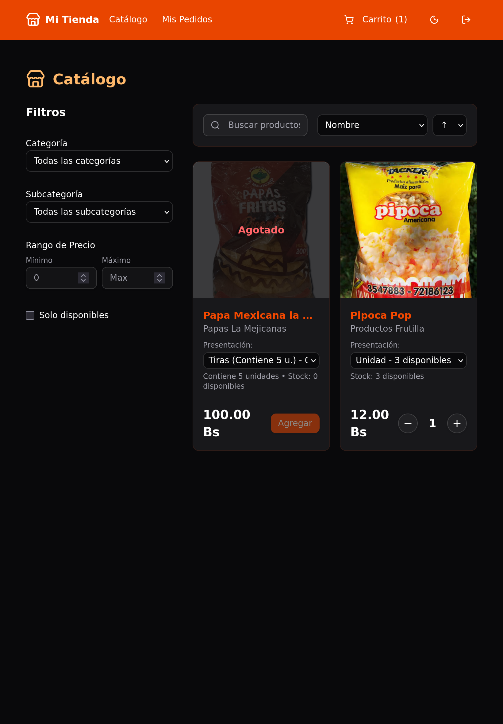 Distribuidora & Logística Tablet